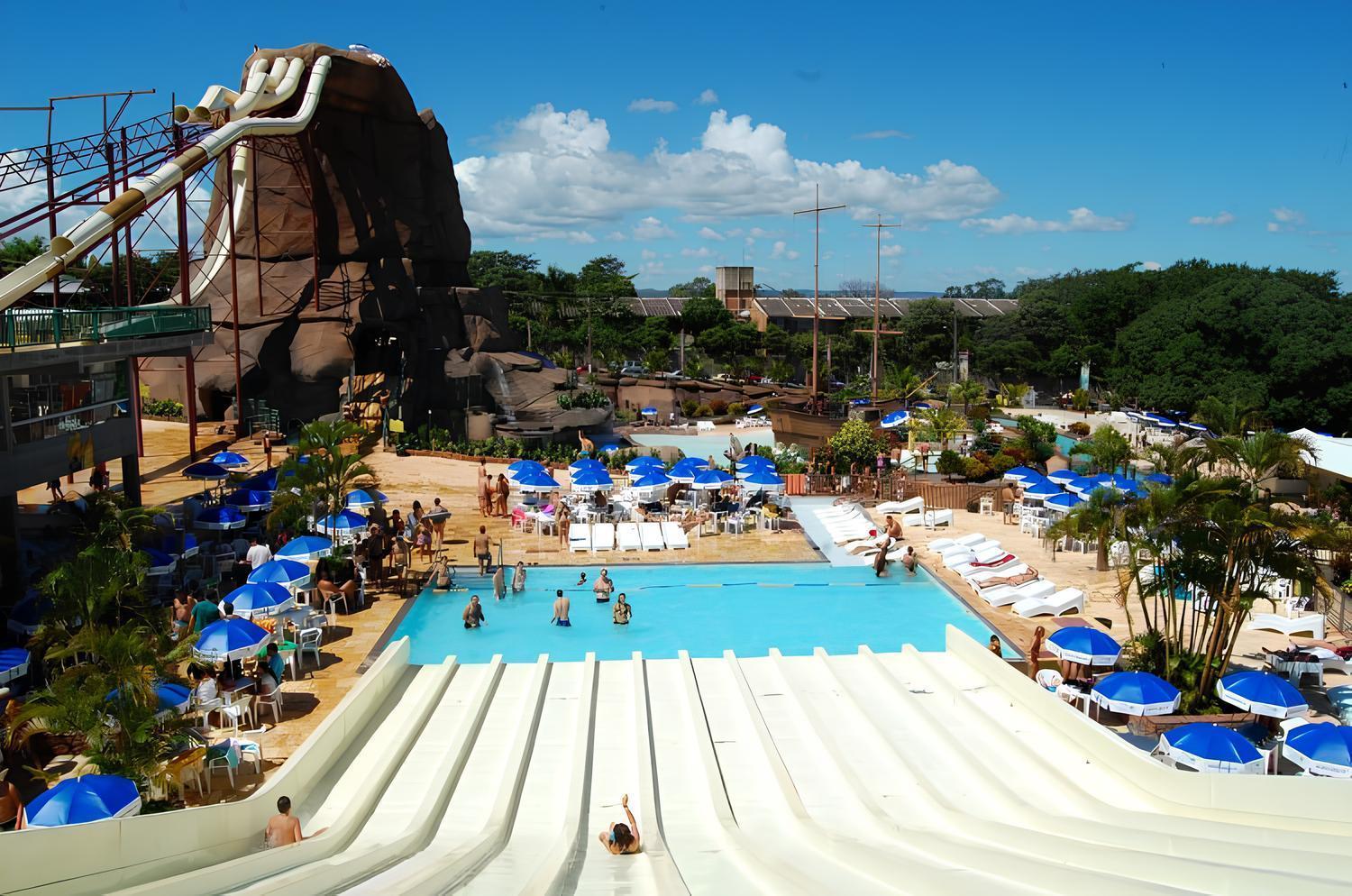Piazza Diroma Com Acesso Ao Acqua Park Leilighet Caldas Novas Eksteriør bilde