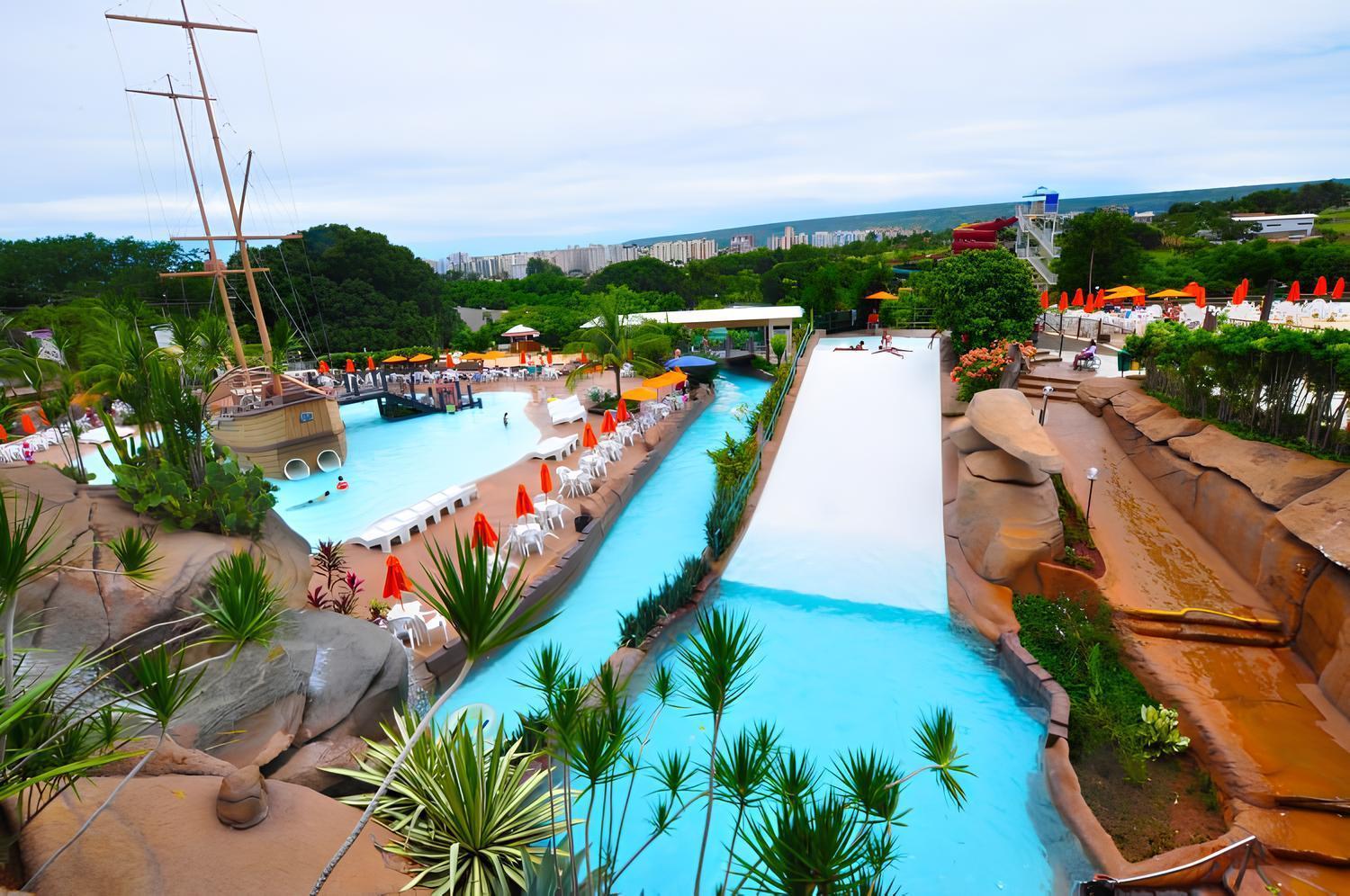 Piazza Diroma Com Acesso Ao Acqua Park Leilighet Caldas Novas Eksteriør bilde